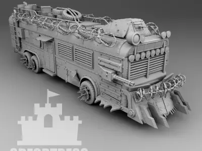 Bus survivors 3D print model