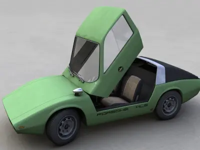 PORSCHE 911 HLS 1967 3D model