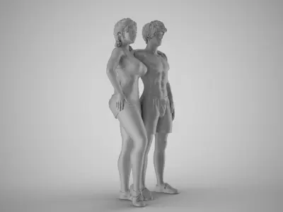 Cheek by Jowl 3D print model