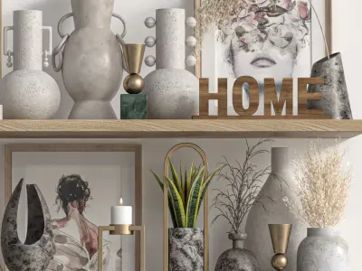 Decorative Set 40 3D model