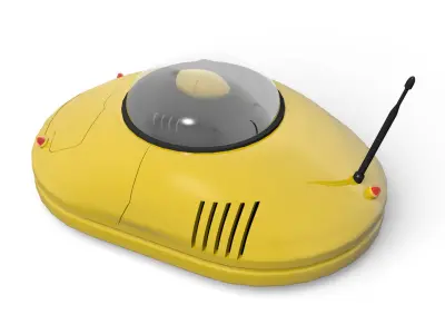 small robot 3D model