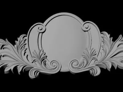 dekor ornate ornament 3D model