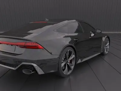 AUDI RS7 3D model