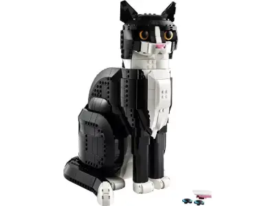 TwindBricks3D - 21349 Tuxedo Cat - High version   3D print model