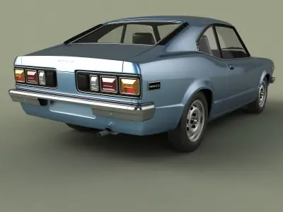 Mazda 818 Grand Familia Coupe 3D model