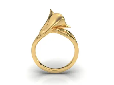 CALA FLOWER RING 3D print model purchase