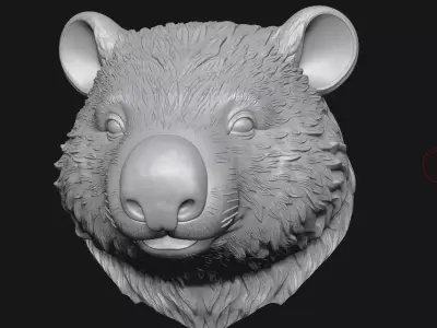 wombat 3D print model