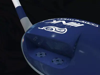 golf club model 3D model