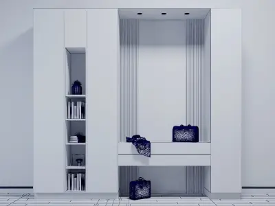 Entrance Cabinet Design  3D model