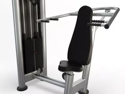 Gym Deltoid Press 3D model