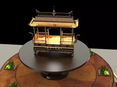 Chinese  incense burner   3D model