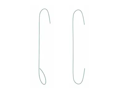 Ornament Hooks Collection Low-poly 3D model