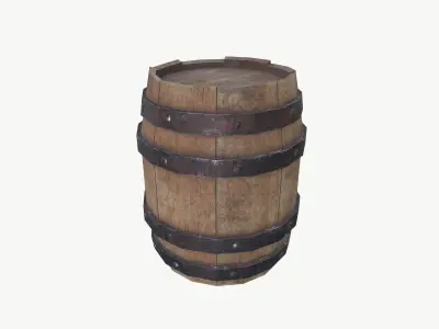 Barrel 3D model