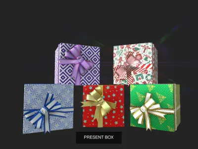 CHRISMAS AND NEW YEAR PACK  3D Model Collection