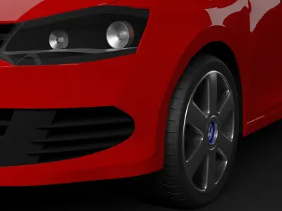 Volkswagen Polo 3D model purchase