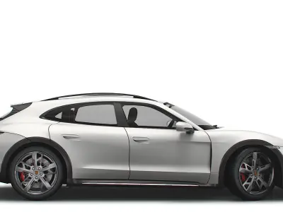 Porsche Taycan 4 Cross Turismo 2022 3D model