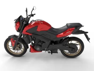 Bajaj Dominar 400 Low-poly 3D model