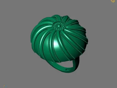 Women Plain Ring Ready STL Models Womens Ring 3d models 3D print model