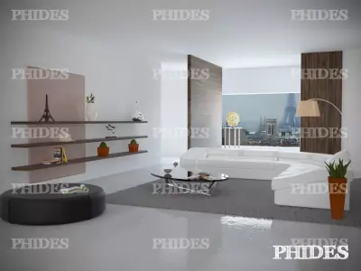 Living Room 3D model 58