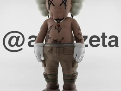 Kaws Travis Scott for Print 3D print model