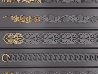 Trim Ornament 121 3D model