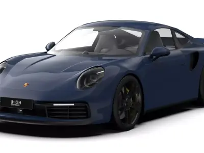 Porsche 911 Turbo S 2021 3D model