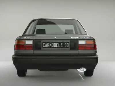 Toyota Corolla AE92 3D model