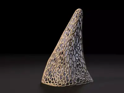 Ghost cone halloween 3D print model