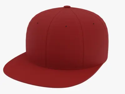 Baseball Cap Low-poly 3D model