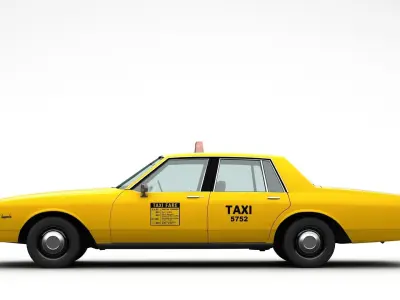 Chevrolet Impala Taxi 3D model