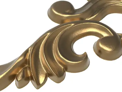  decorative pattern ready for 3D printing 3D model 16