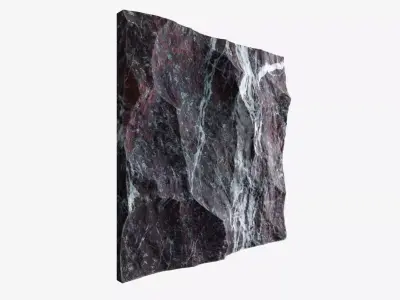227-RockPanel rock wall art 3D model