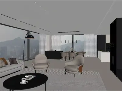 Italian Minimalism 3D model