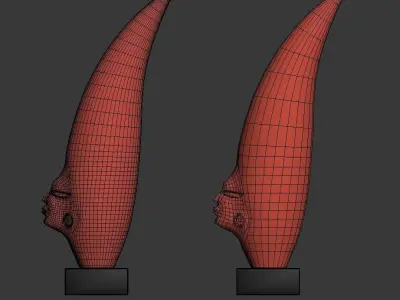 The African Sculpture 3D model