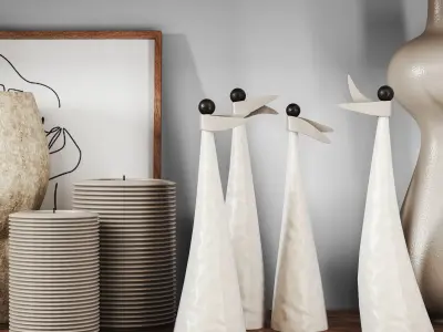 decorative set 04 3D model