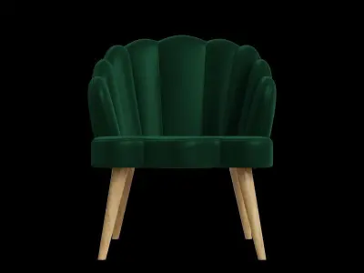 Folsom Armchair 3D model