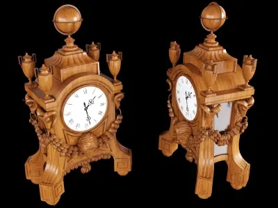 Old Clock  3D model