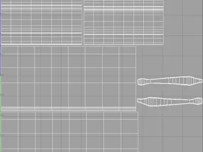 Trophy Cup Low-poly 3D model