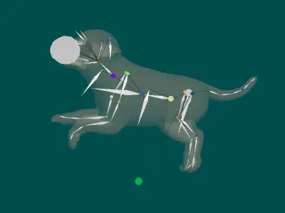 Dalmatian Puppy Dog 3D model