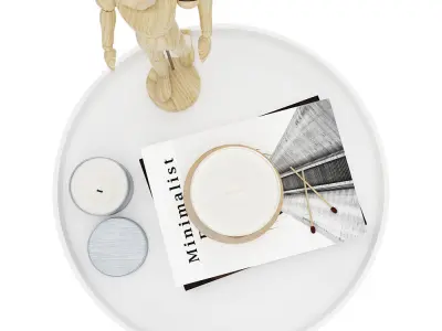 Decoration Set - Livingroom 03 3D model