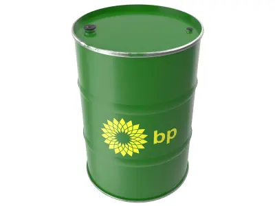 BP oil barrel 3D model