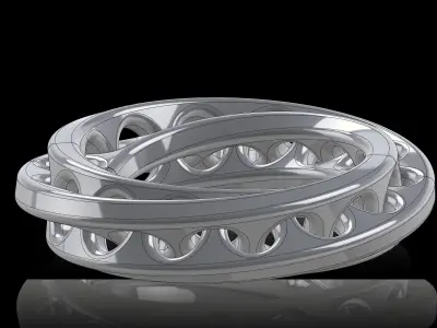 thouruswell stainless steel ball bearing 3D print model