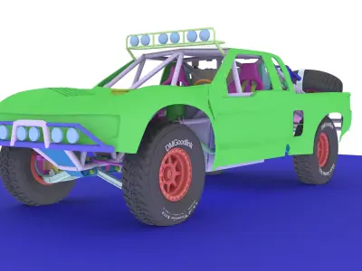 Trophy Truck 3D model