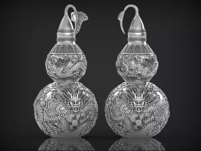 Dragon Gourd 3D print model