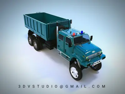 KING TRUCK  3D model