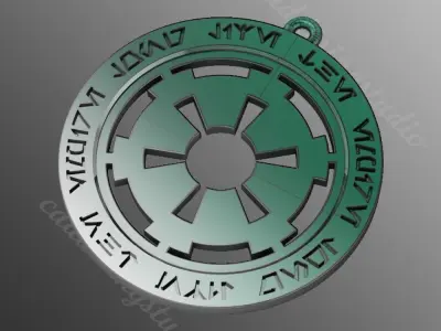 Pendant  od14 3D print model