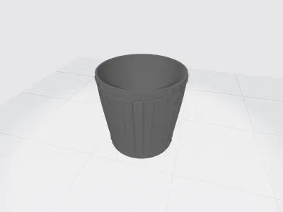 vase bucket 3D print model