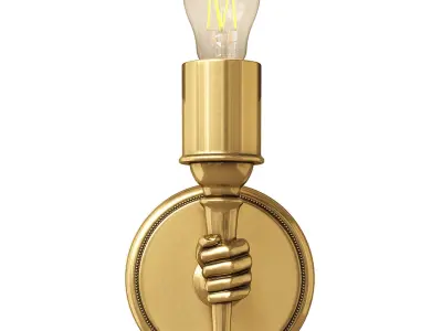 Urban Electric sconce hand 3D model