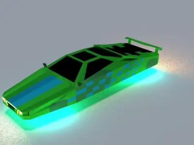 Future car - Endrio Infiniti FCE 10 ML 5 3D model