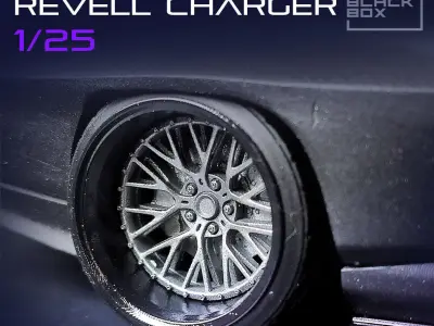 Bodykit FOR CHARGER 68 Revell 1-25th Modelkit 3D print model